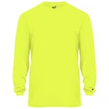 Badger UPF 50 Performance Long Sleeve Safety Shirts