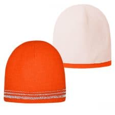 Lined Safety Orange Stocking Cap