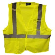 ERB 363ID Zipper Safety Vest With ID Pocket