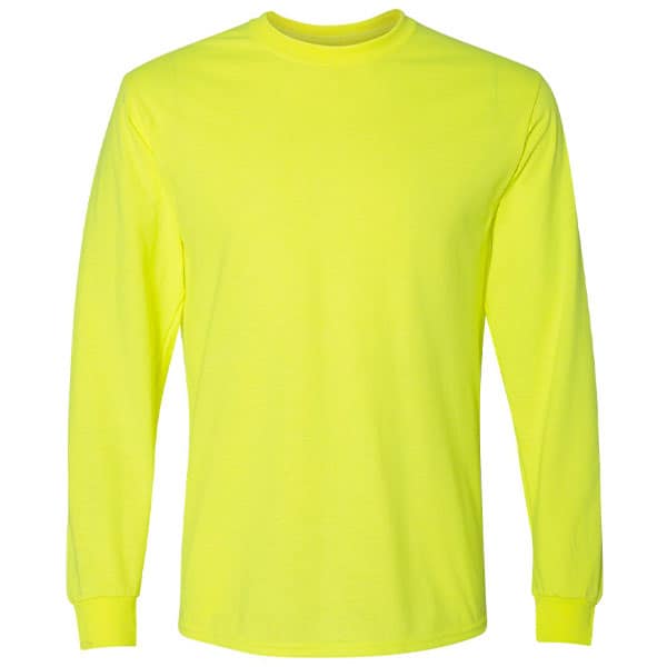 Fruit of the Loom Long Sleeve Safety Shirt | National Safety Gear