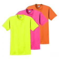 Gildan 5000 Heavy Cotton Blend Safety Short-Sleeved Shirt