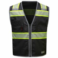 GSS 1517 Black Onyx Standard Safety Vest