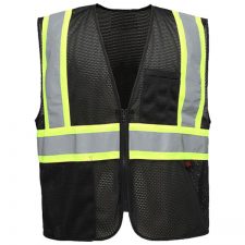 GSS Black Safety Vest