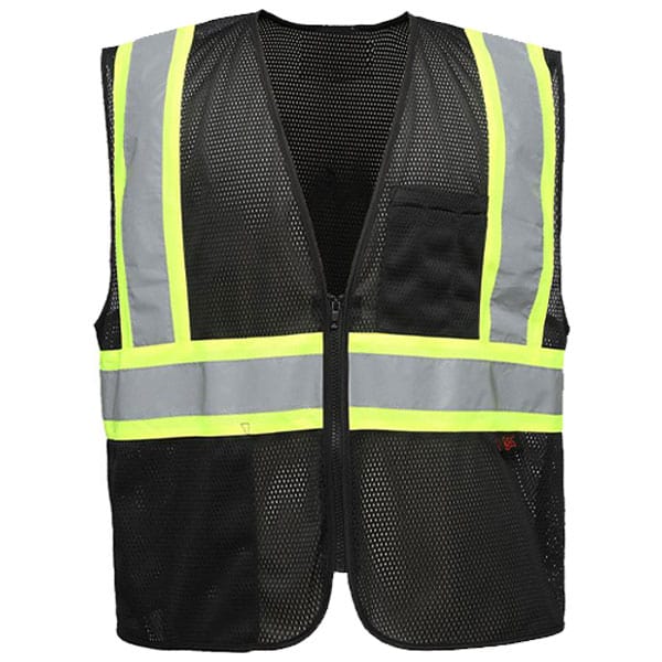 Black Safety Vests