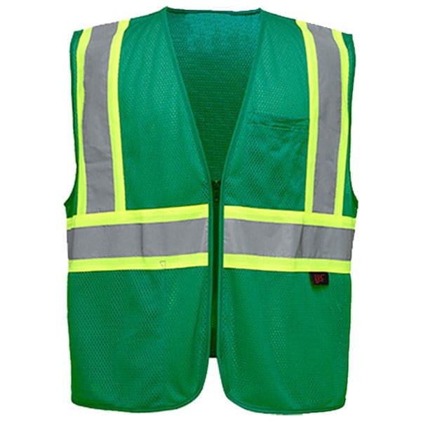 Non-ANSI Safety Vest in Green