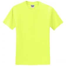 Jerzees Safety Green Dry Fit Shirt