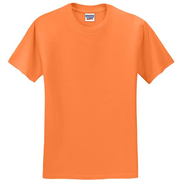 Jerzees Safety Orange Dry Fit Shirt