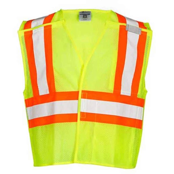 Kishigo Safety Lime Breakaway Safety Vest