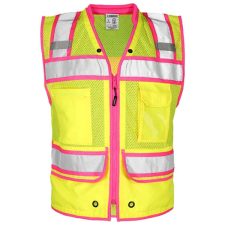 Kishigo Class 2 Pink Contrast Surveyors Vest
