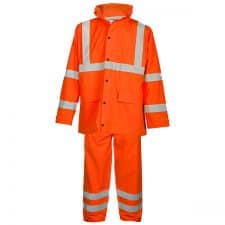 Kishigo Safety Orange Rain Suit