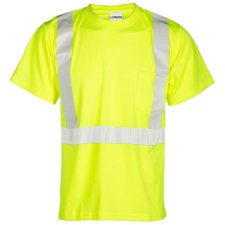 Kishigo Class 2 Reflective Safety Green Safety Shirt