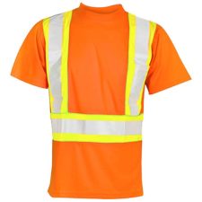 Kishigo Safety Orange Shirt With Trim