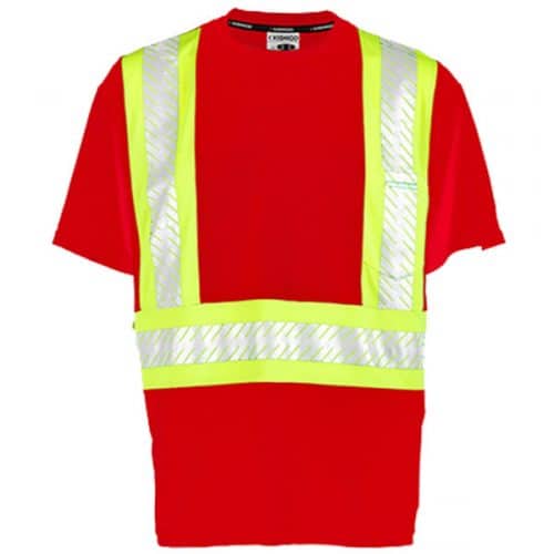 Kishigo Red Non-ANSI Reflective Safety Shirt