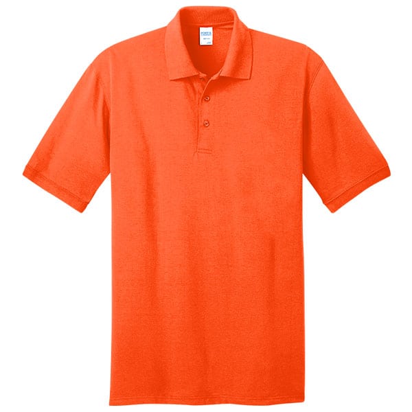 Safety Orange Polo Shirt