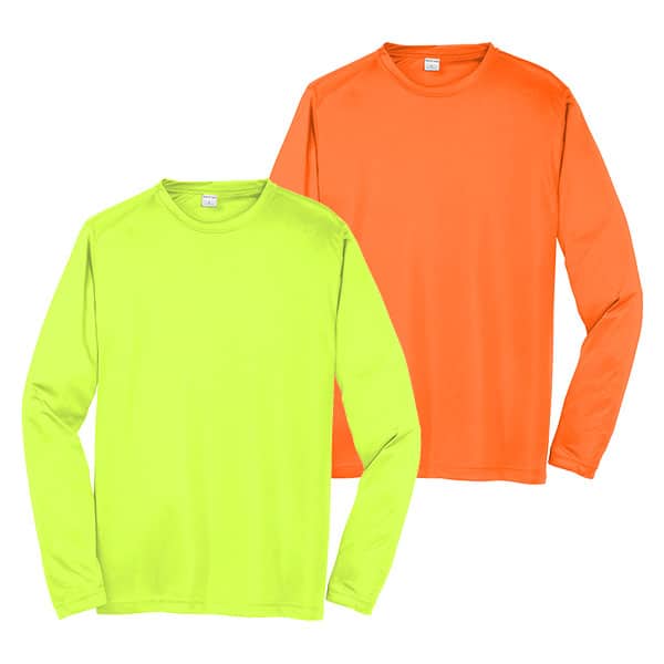 Long Sleeve Dry Fit Safety Shirt