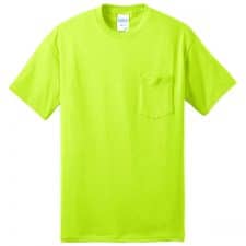 Safety Green Tall Pocket Shirt