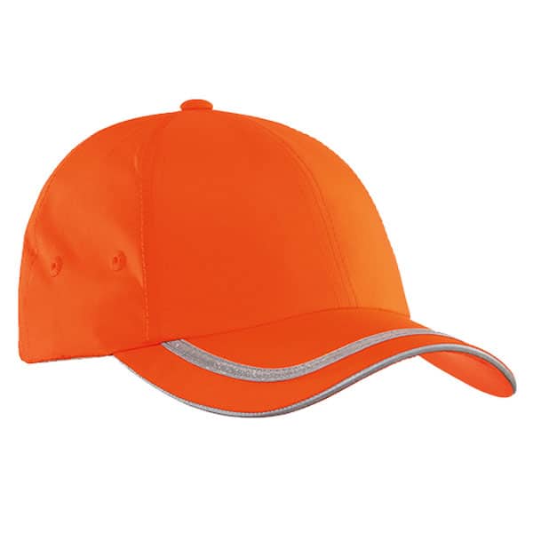safety orange cap