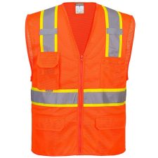 Portwest Orlando Contrast Mesh Safety Vest