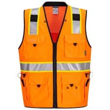 Orange Surveyors Safety Vest