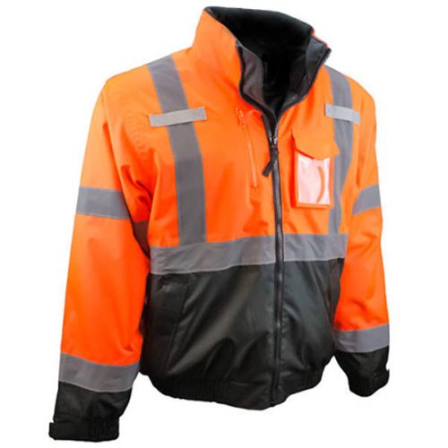 Radians Safety Orange Bomber Jacket