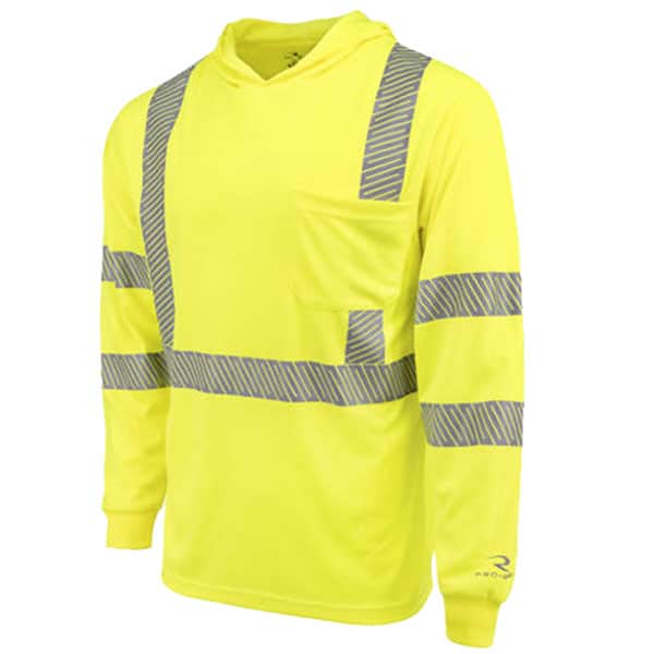 Radians Long Sleeve Mesh Hooded Class 3 Shirt - National Safety Gear