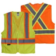 Radians Economy X-Back Class 2 Safety Vest