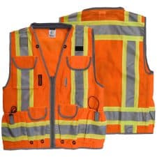 Radians Class 2 Safety Orange Vest