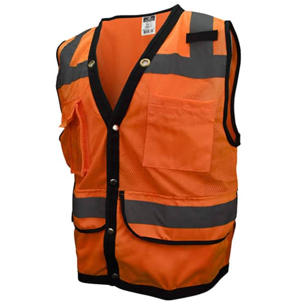 Radisna Hi vis Orange Heavy Duty Safety Vest