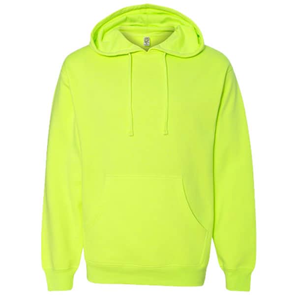 Safety Green Hooded Sweatshirt